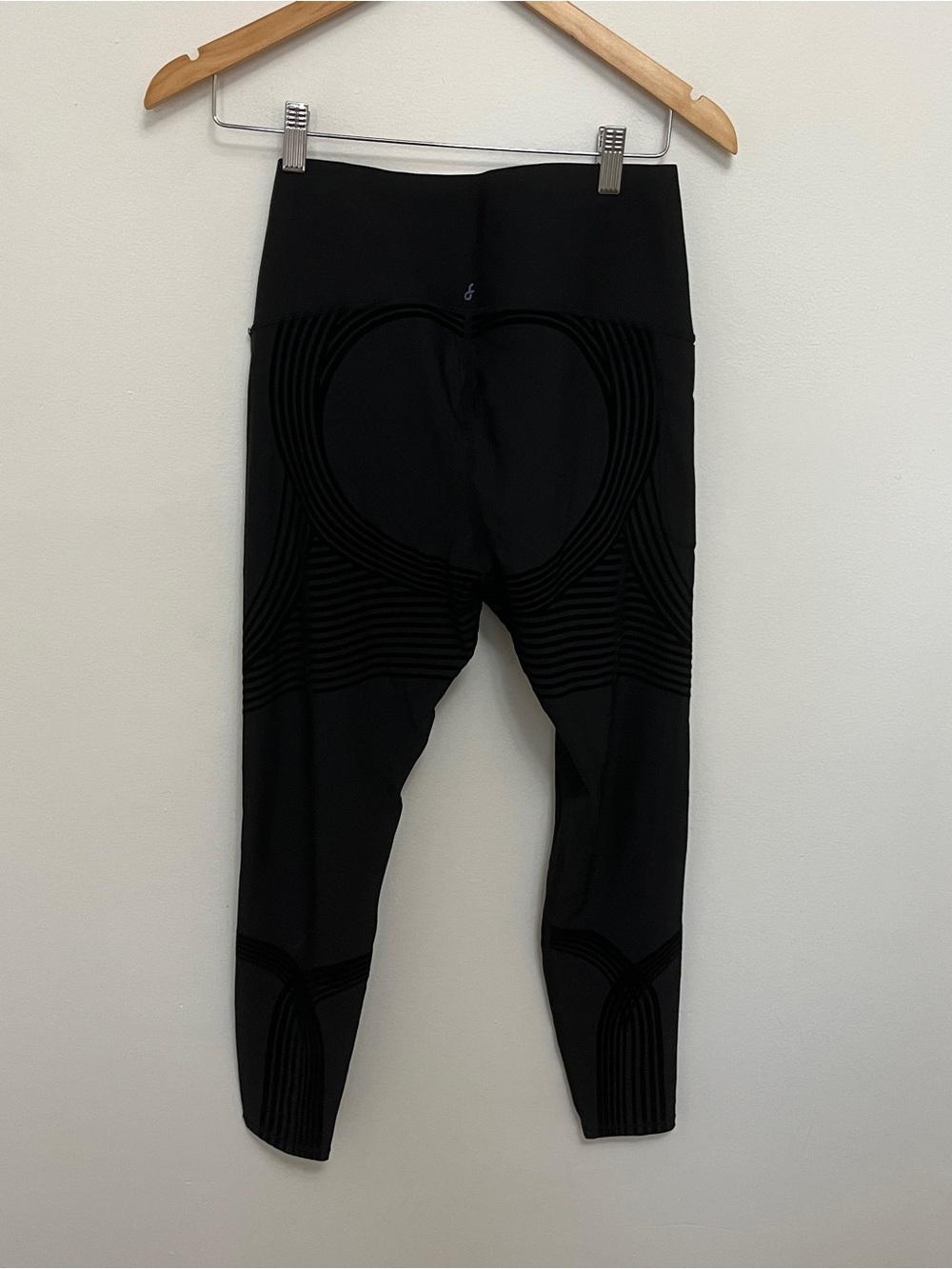 Fanka Body Sculpt 7/8 Black Leggings (Reversible Wear) Size 2X